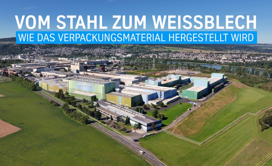 Vom Stahl zum Weißblech - Wie das Verpackungsmaterial hergestellt wird